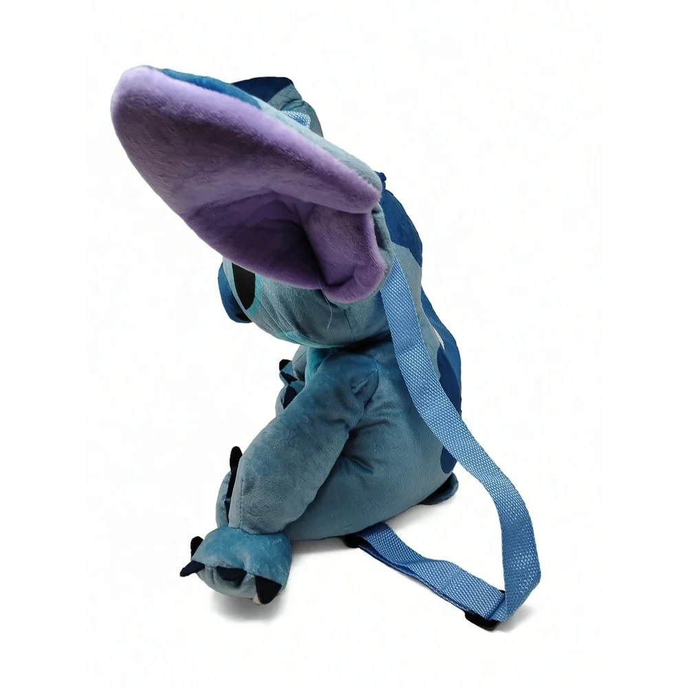 Disney Lilo & Stitch Plush Backpack Stuffed Animal Character Travel Bag 12 Inch